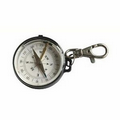 Round Compass Keychain